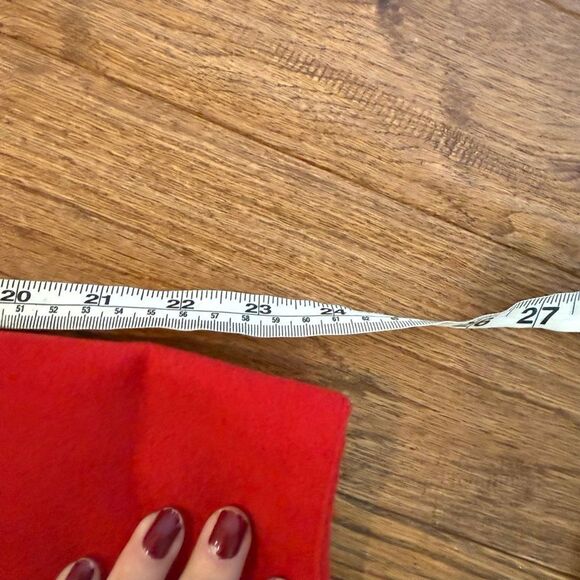 Chico’s red vibrant two button blazer jacket size 1/M - Picture 8 of 10